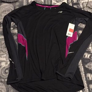 New Balance workout shirt.